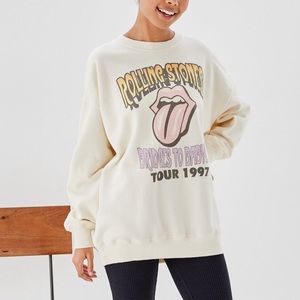 AE oversized Rolling Stones graphic sweatshirt
